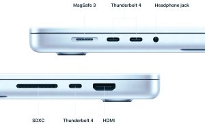 macbook pro m3 ports and connectivity