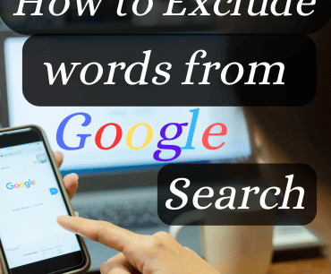 how to exclude words from google search, gladout, exclude words from google search, refine search results